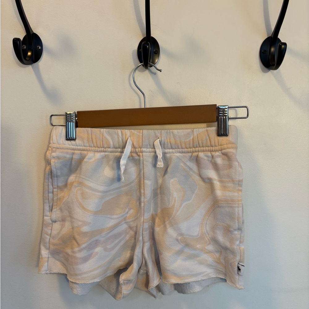 Abercrombie Kids Cream and Tan Shorts